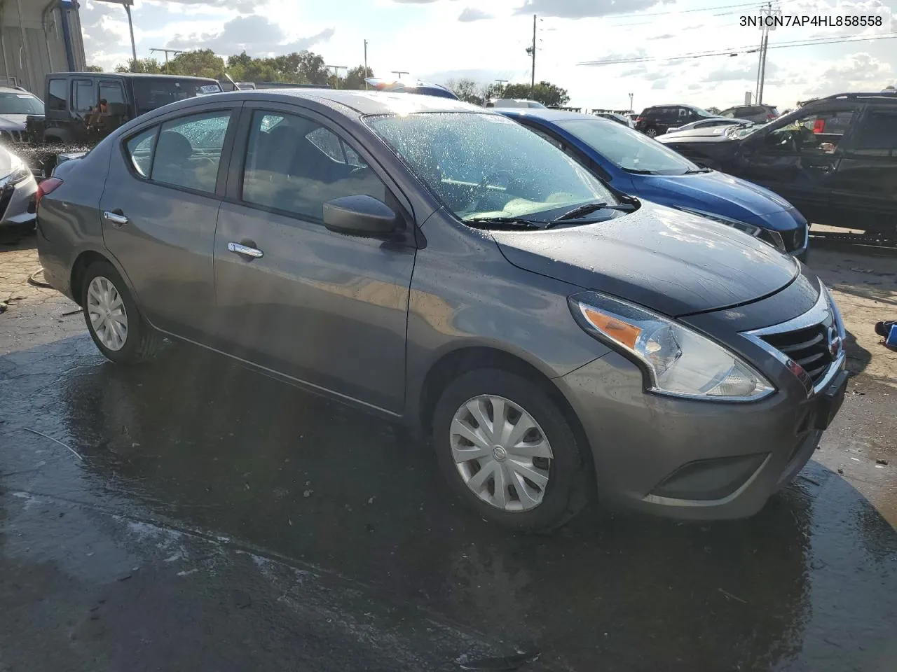 2017 Nissan Versa S VIN: 3N1CN7AP4HL858558 Lot: 71582474