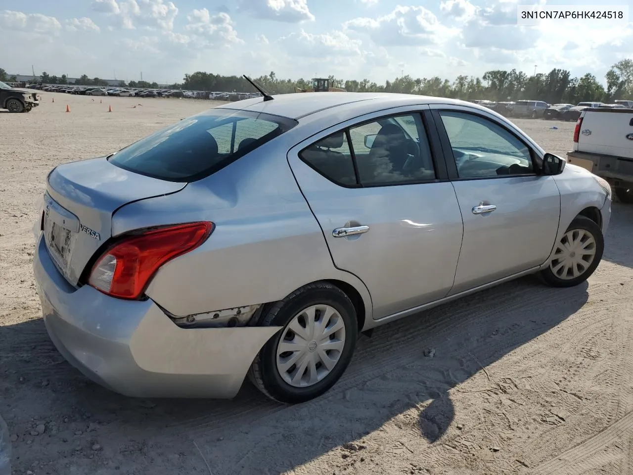 2017 Nissan Versa S VIN: 3N1CN7AP6HK424518 Lot: 71791464