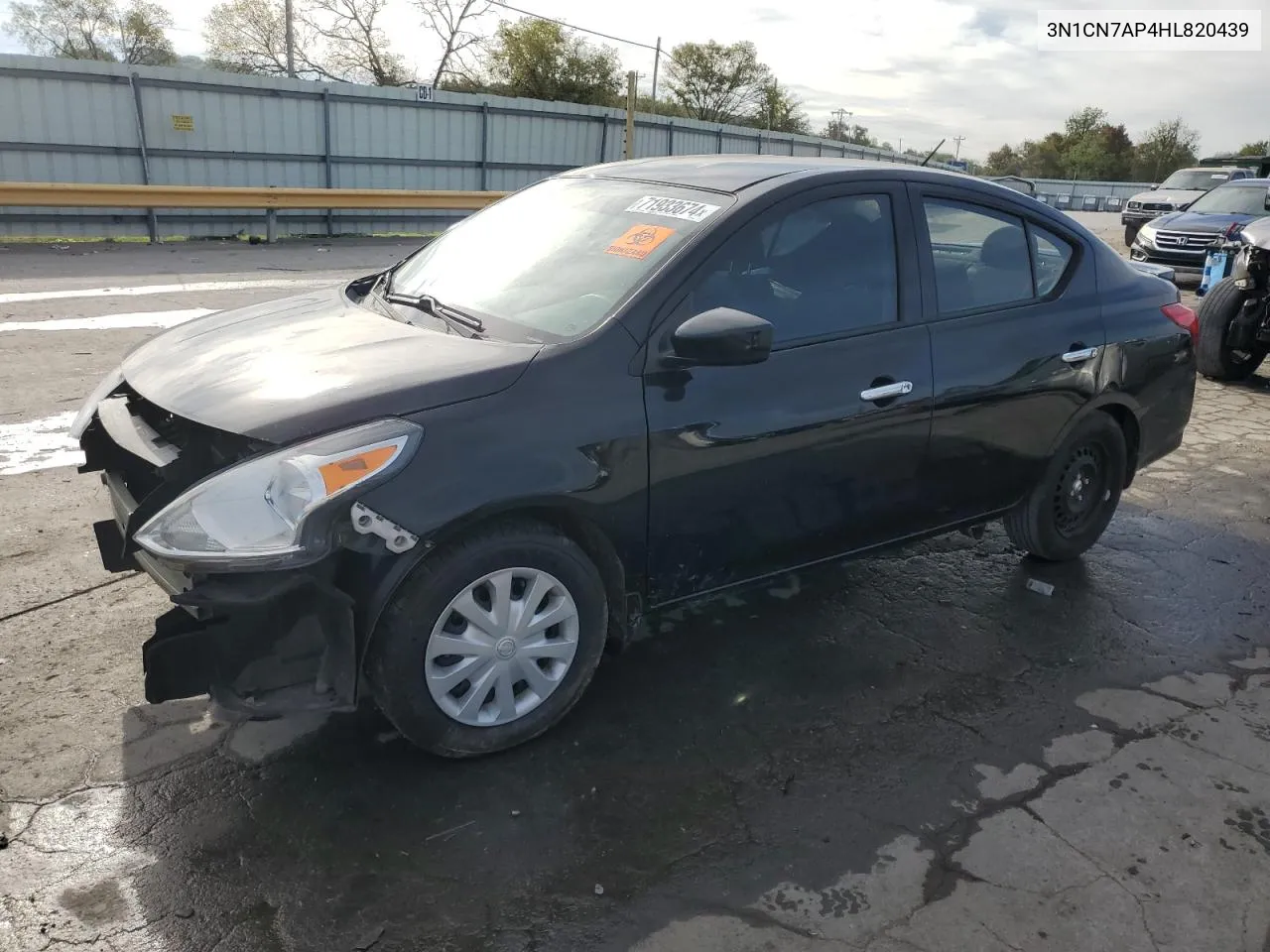 3N1CN7AP4HL820439 2017 Nissan Versa S