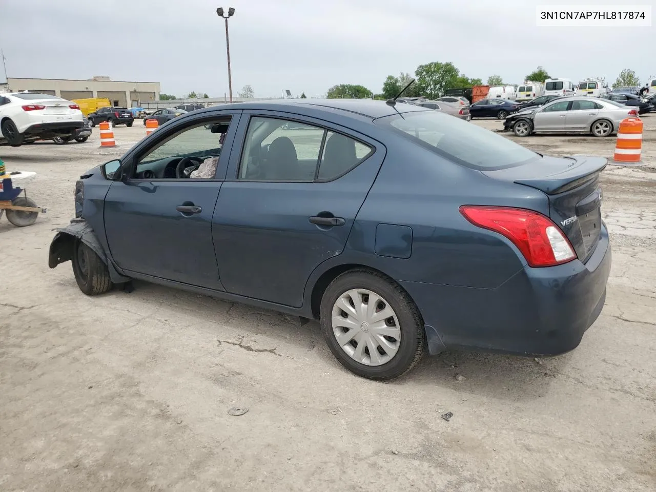 2017 Nissan Versa S VIN: 3N1CN7AP7HL817874 Lot: 71989964