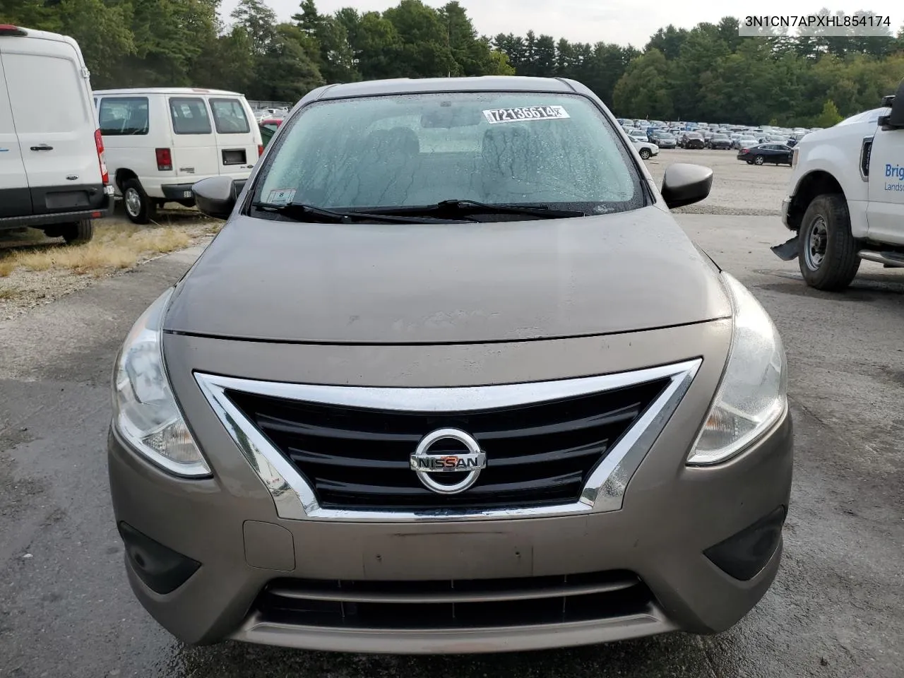 3N1CN7APXHL854174 2017 Nissan Versa S