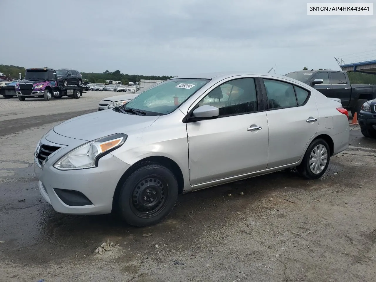 2017 Nissan Versa S VIN: 3N1CN7AP4HK443441 Lot: 72564154