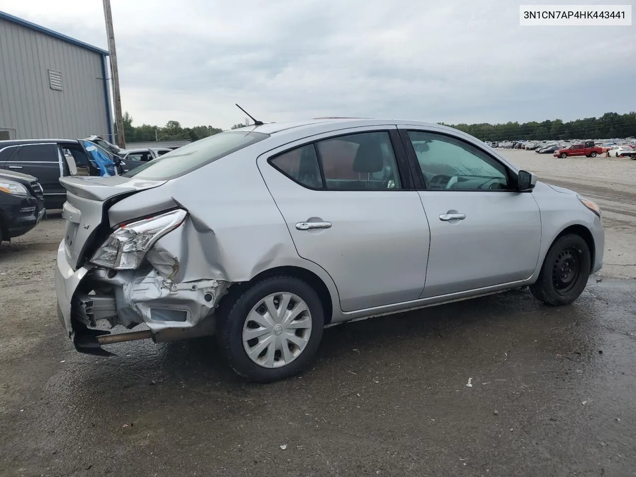 2017 Nissan Versa S VIN: 3N1CN7AP4HK443441 Lot: 72564154