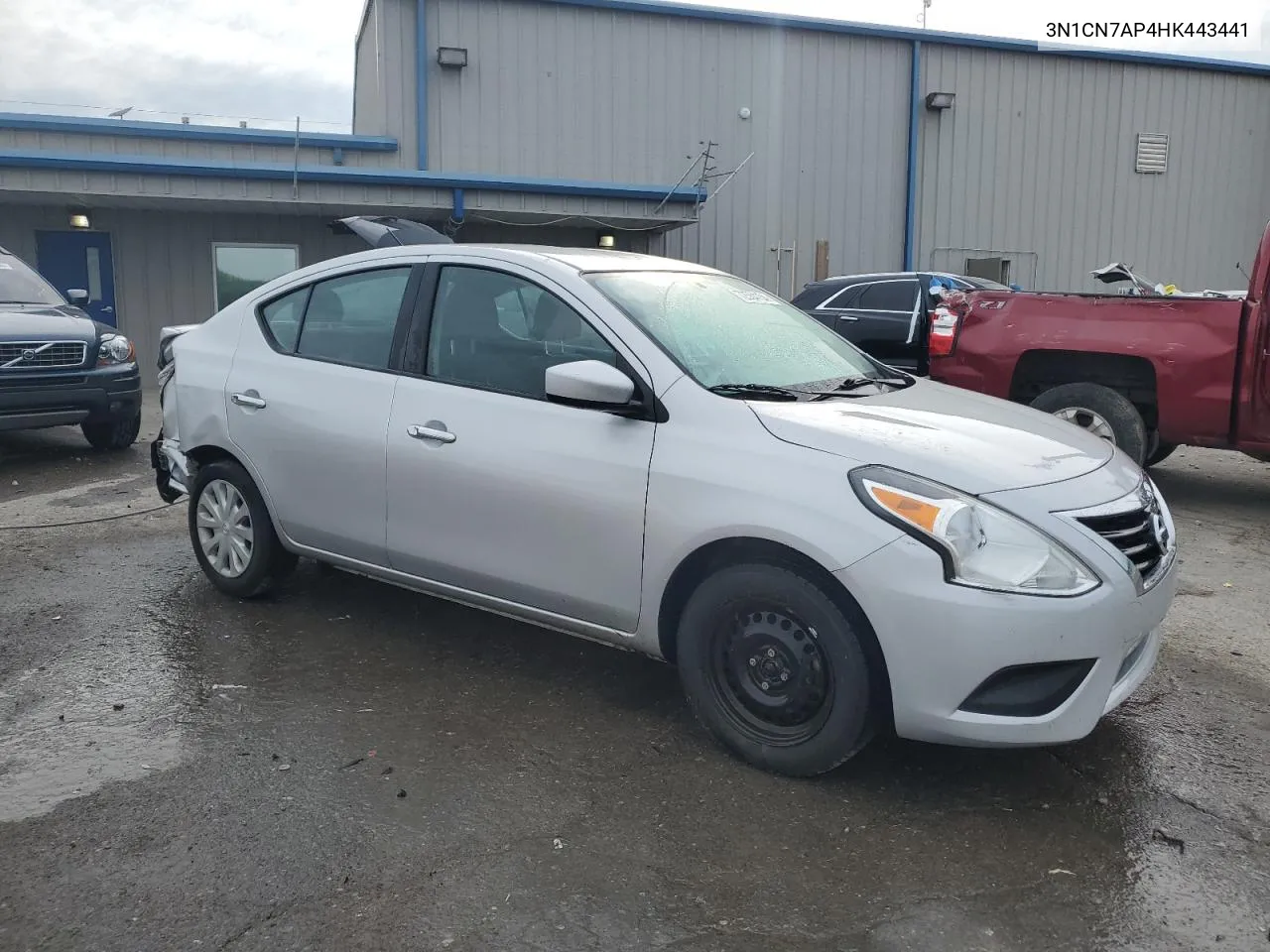 2017 Nissan Versa S VIN: 3N1CN7AP4HK443441 Lot: 72564154