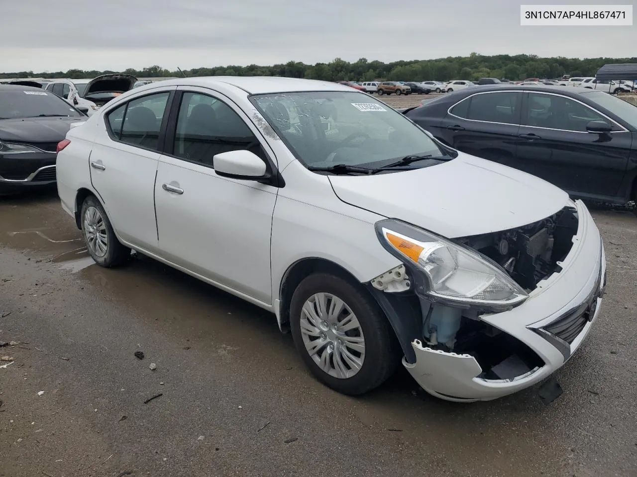 3N1CN7AP4HL867471 2017 Nissan Versa S