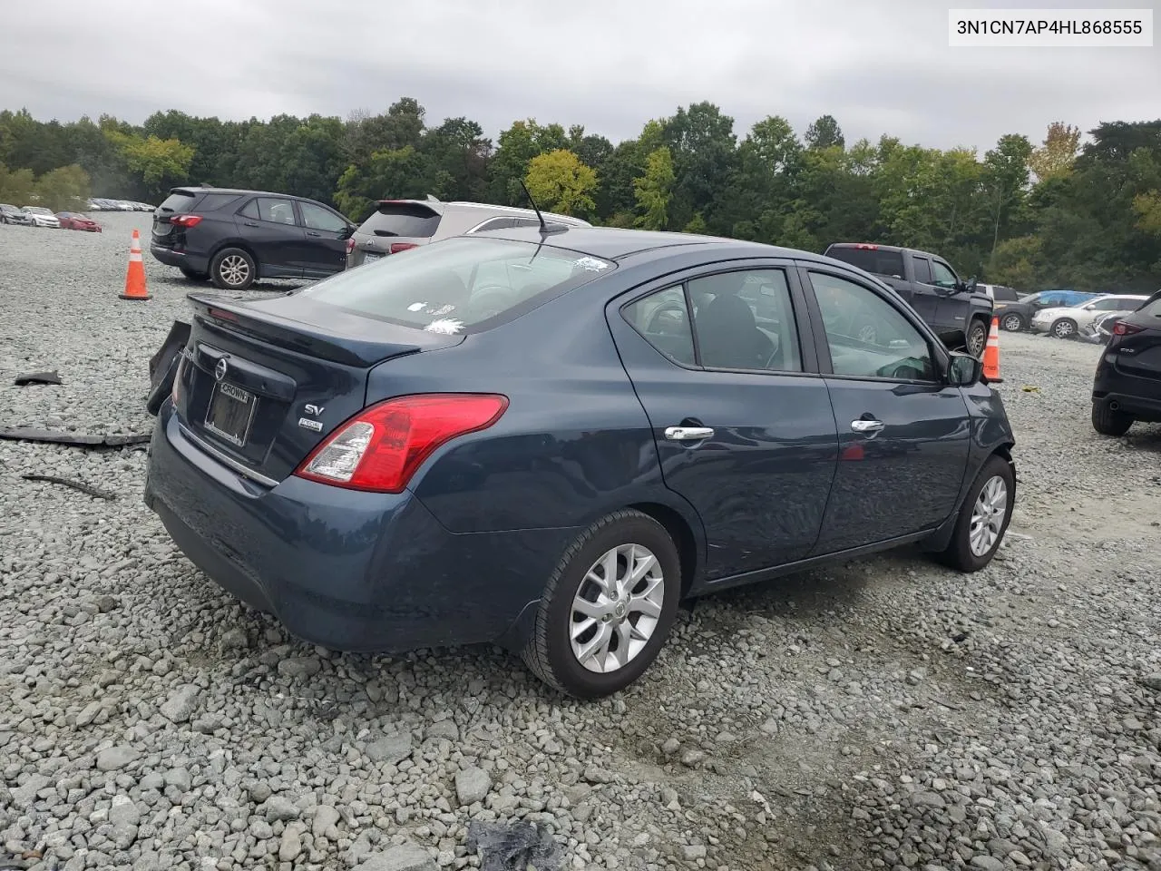 2017 Nissan Versa S VIN: 3N1CN7AP4HL868555 Lot: 72798564