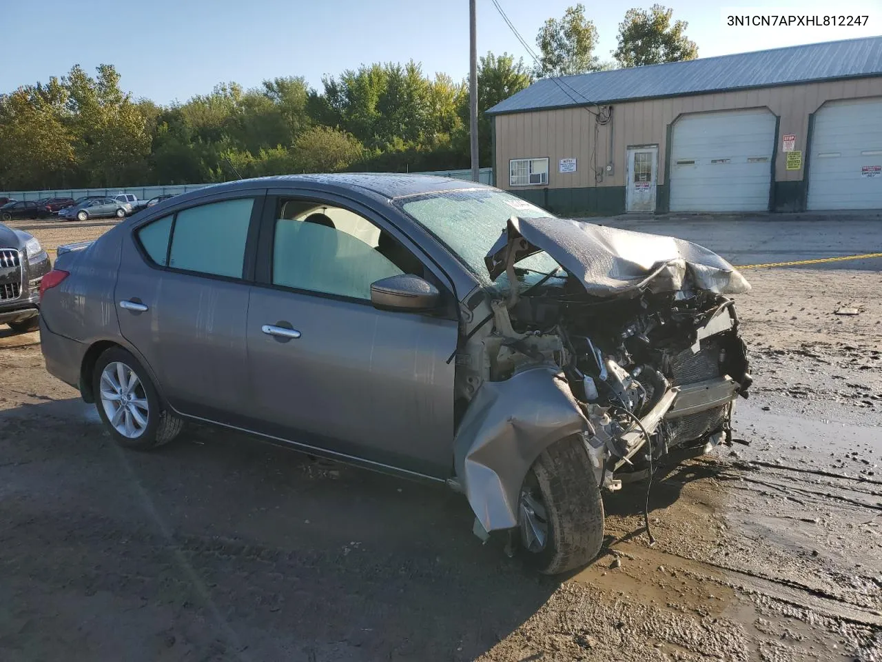 2017 Nissan Versa S VIN: 3N1CN7APXHL812247 Lot: 73124404