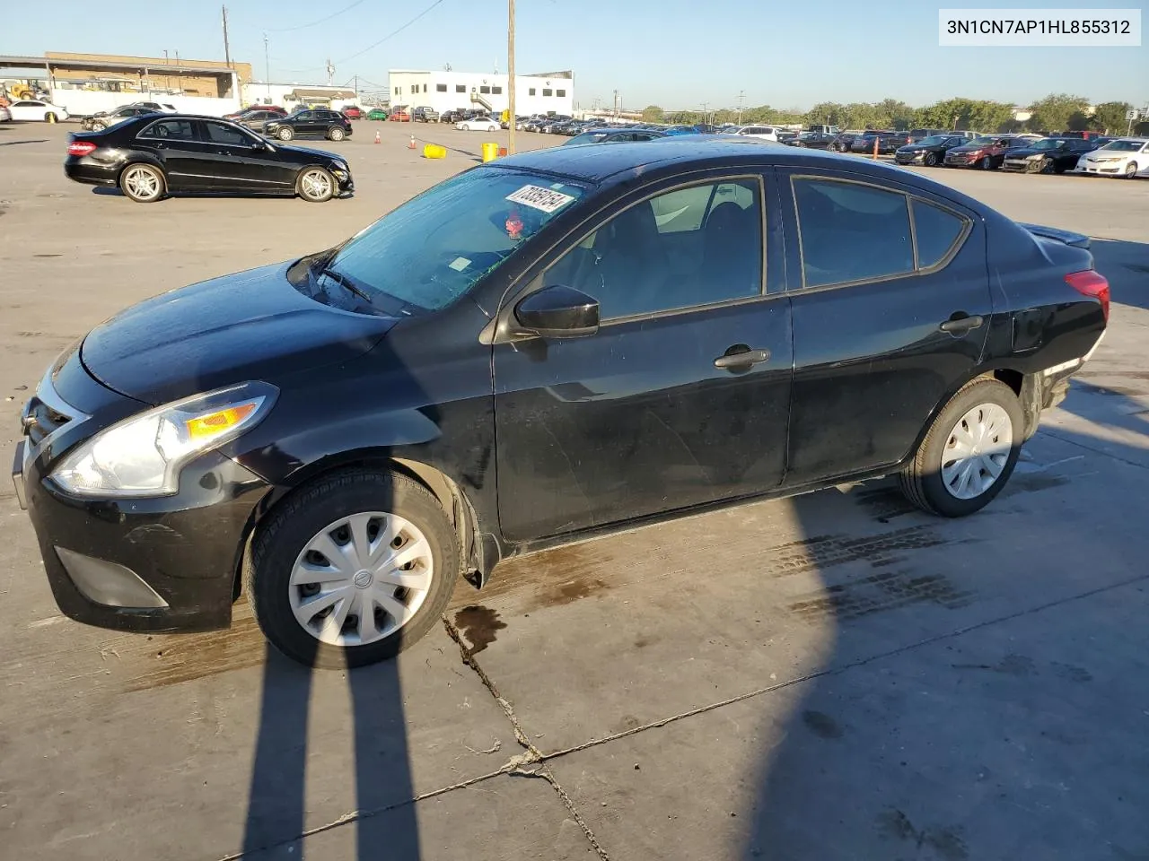 2017 Nissan Versa S VIN: 3N1CN7AP1HL855312 Lot: 73359154