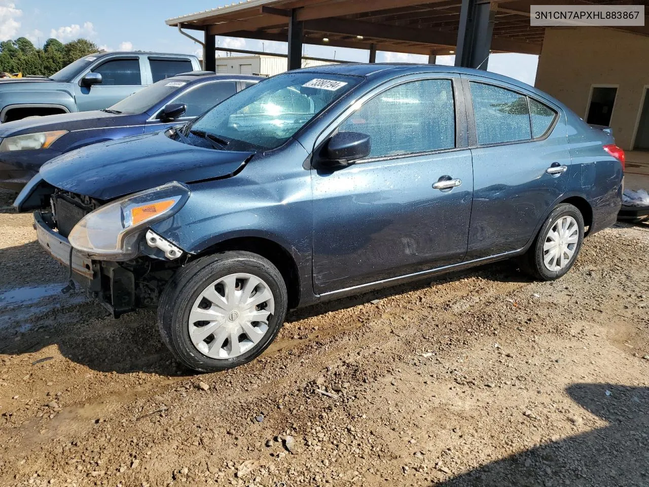 2017 Nissan Versa S VIN: 3N1CN7APXHL883867 Lot: 73380194