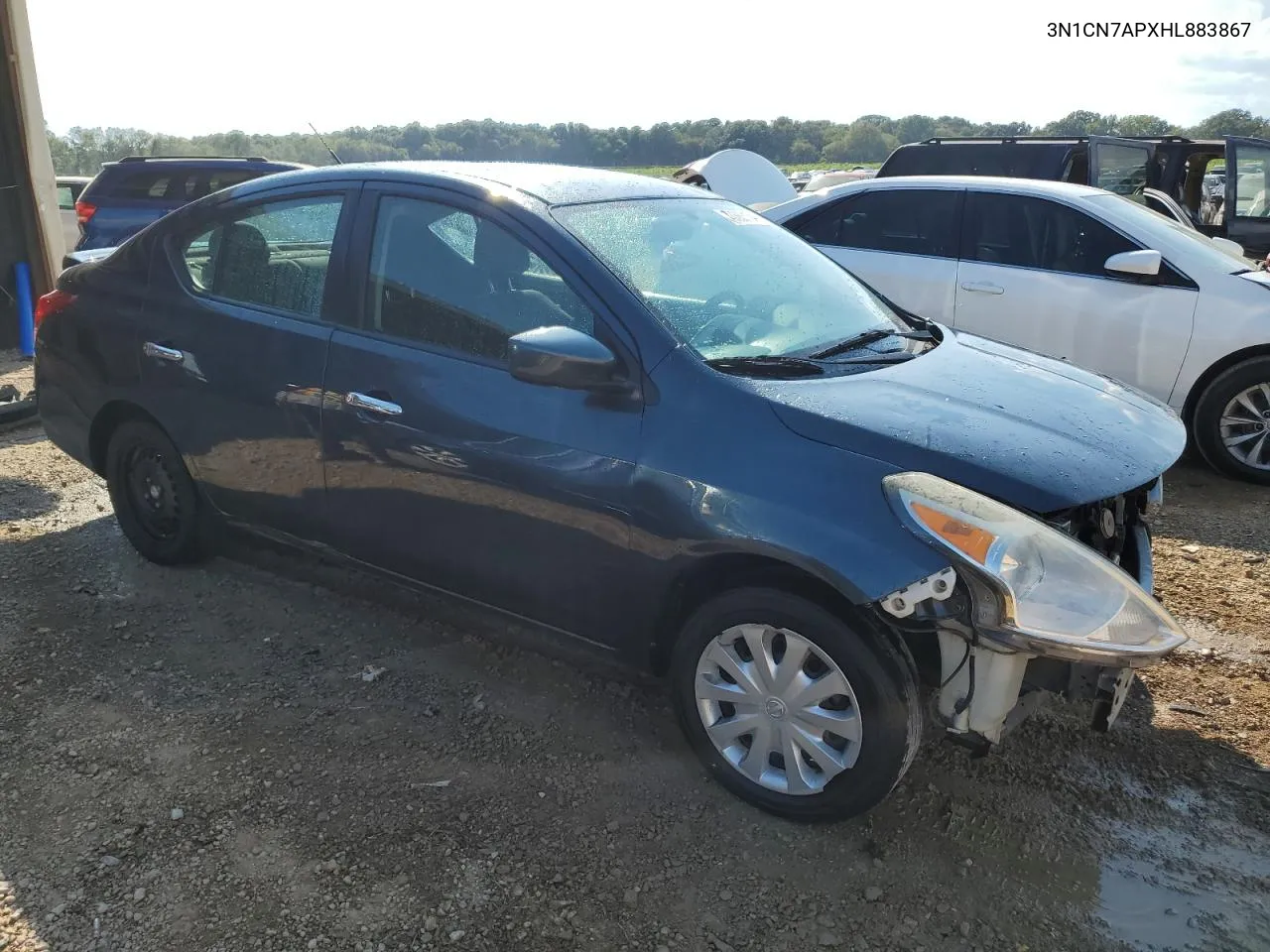 2017 Nissan Versa S VIN: 3N1CN7APXHL883867 Lot: 73380194