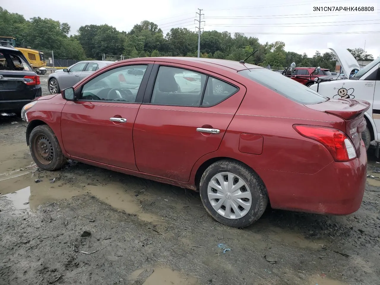 2017 Nissan Versa S VIN: 3N1CN7AP4HK468808 Lot: 73404574