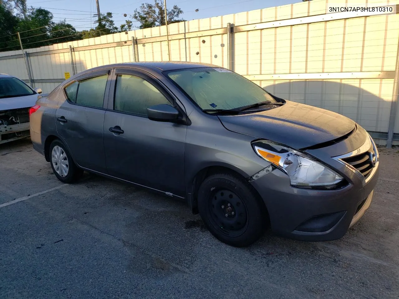 2017 Nissan Versa S VIN: 3N1CN7AP3HL810310 Lot: 73411274