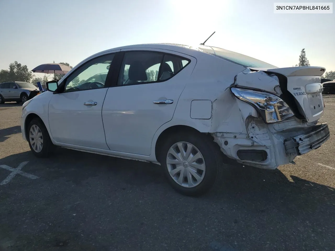 2017 Nissan Versa S VIN: 3N1CN7AP8HL841665 Lot: 73420514