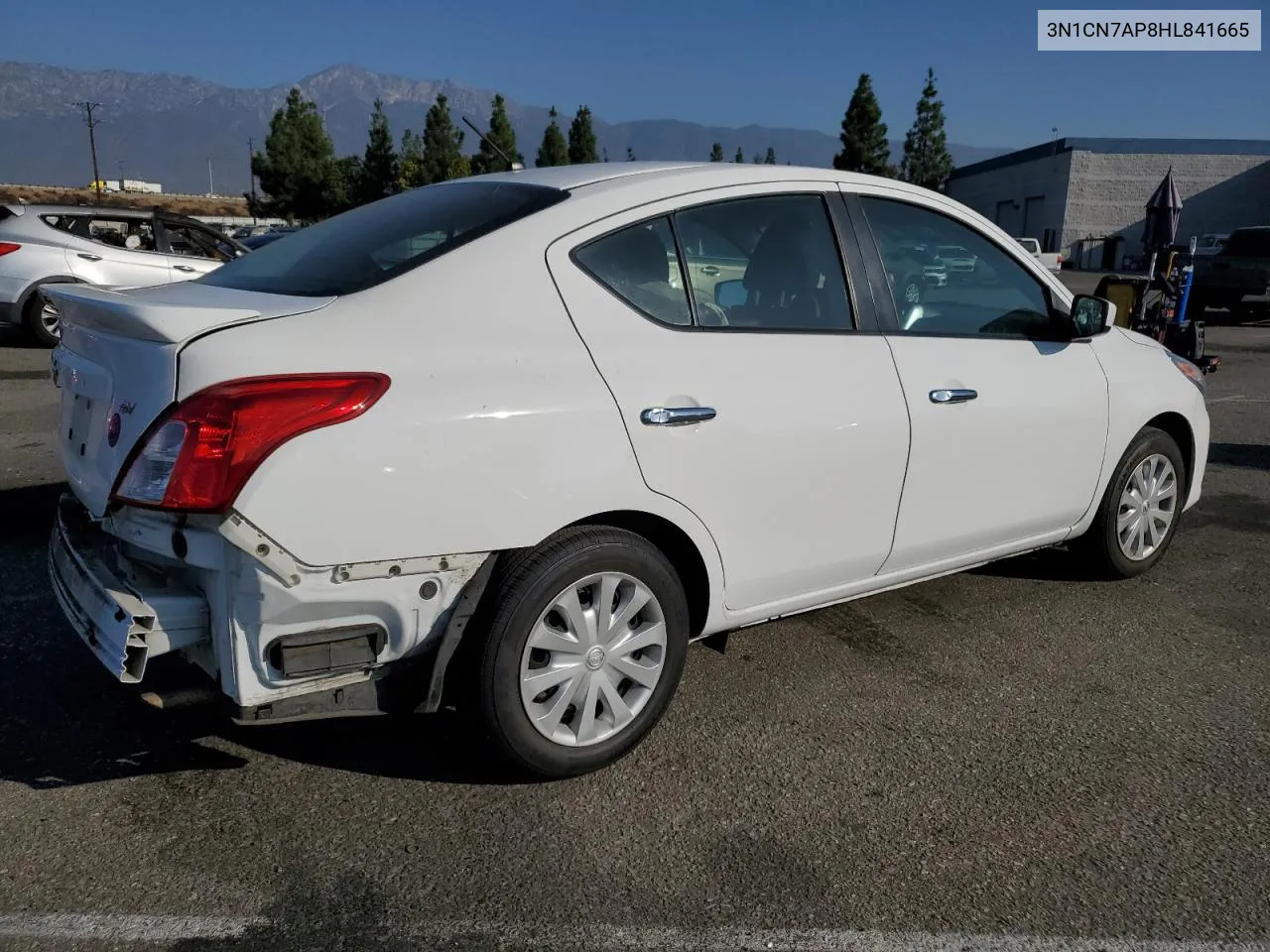 2017 Nissan Versa S VIN: 3N1CN7AP8HL841665 Lot: 73420514