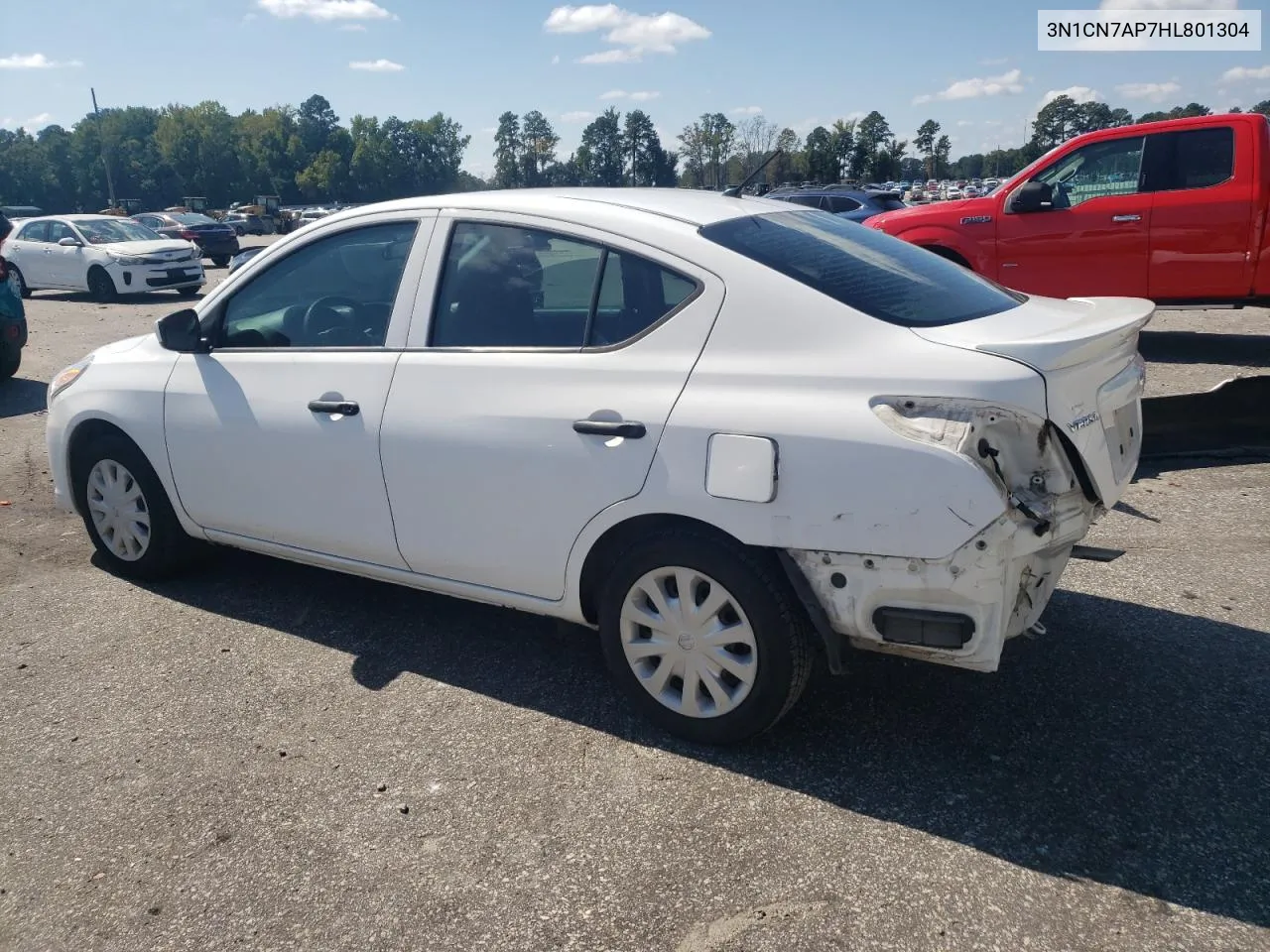 2017 Nissan Versa S VIN: 3N1CN7AP7HL801304 Lot: 73542144