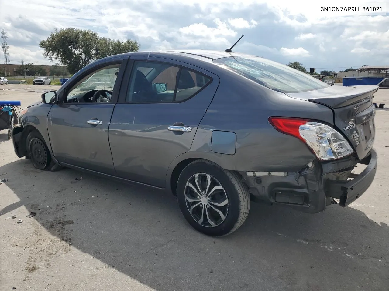 2017 Nissan Versa S VIN: 3N1CN7AP9HL861021 Lot: 74050344