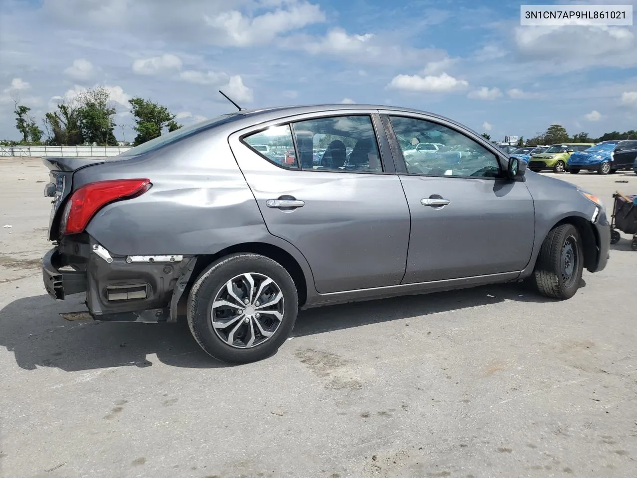 2017 Nissan Versa S VIN: 3N1CN7AP9HL861021 Lot: 74050344