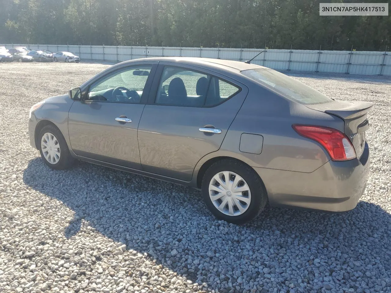 2017 Nissan Versa S VIN: 3N1CN7AP5HK417513 Lot: 74065654