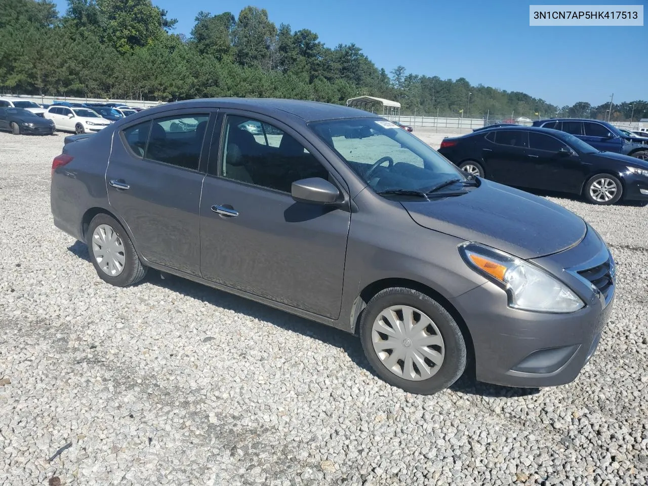 2017 Nissan Versa S VIN: 3N1CN7AP5HK417513 Lot: 74065654