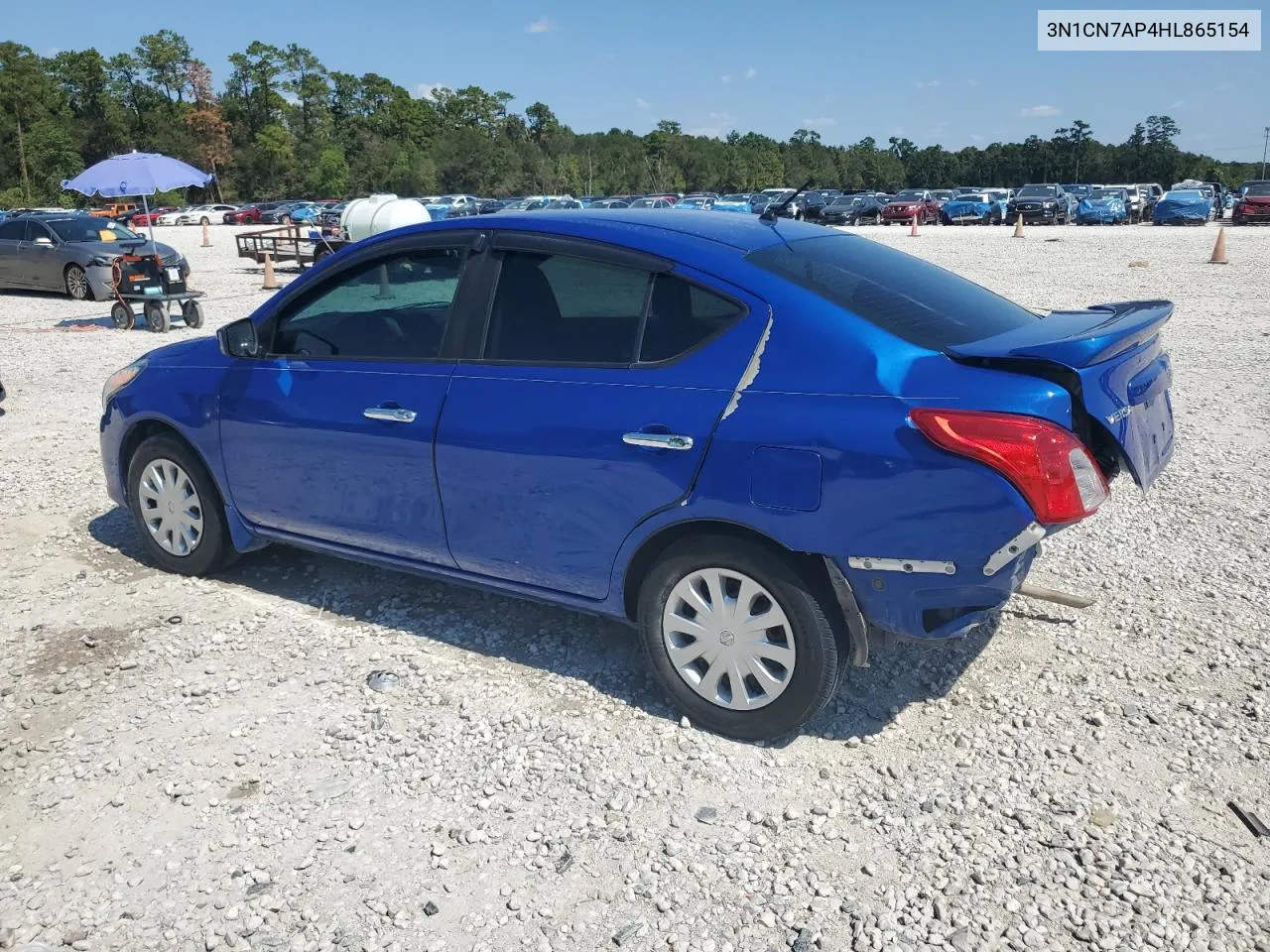 2017 Nissan Versa S VIN: 3N1CN7AP4HL865154 Lot: 74206464