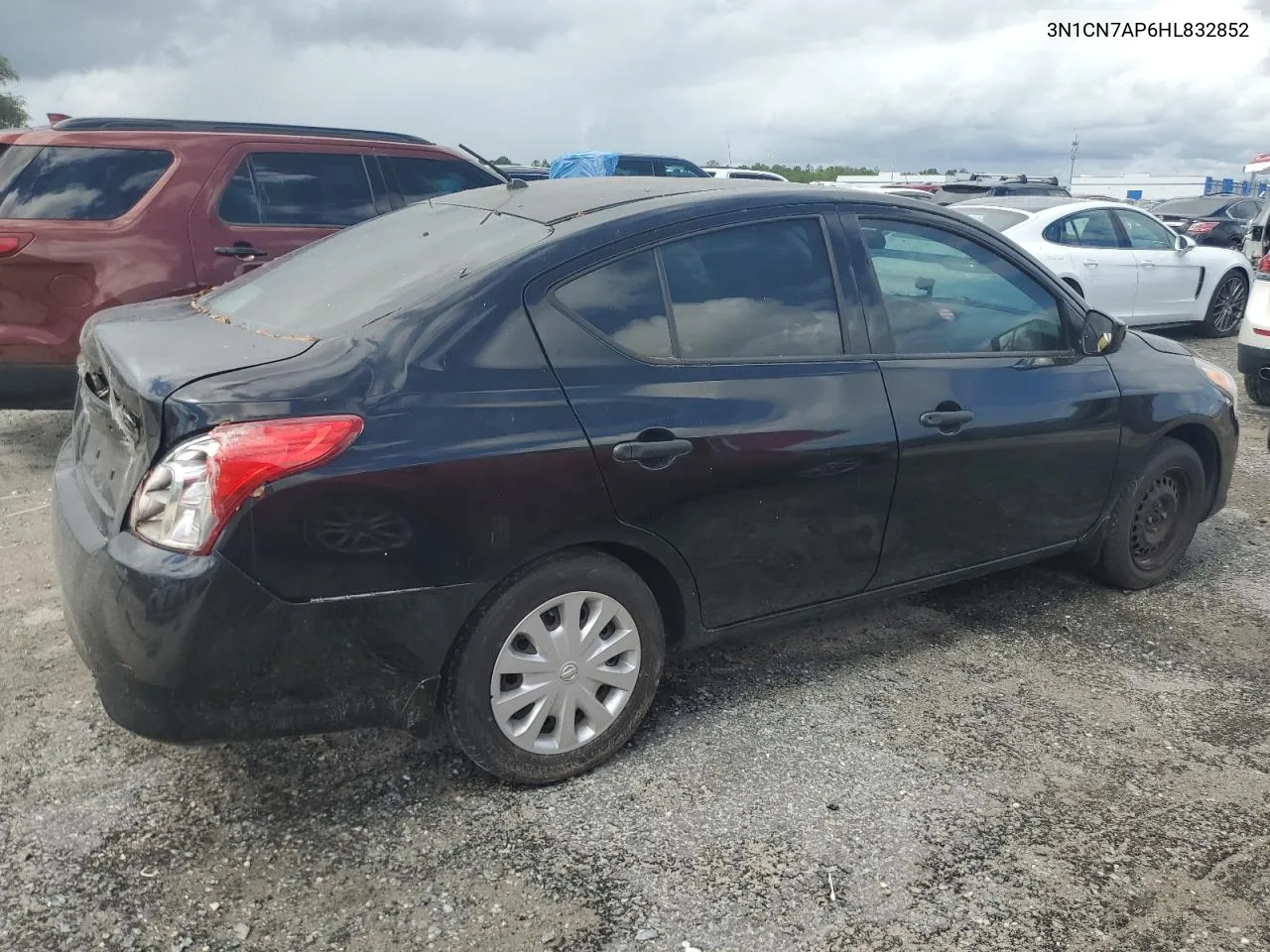 2017 Nissan Versa S VIN: 3N1CN7AP6HL832852 Lot: 74256274