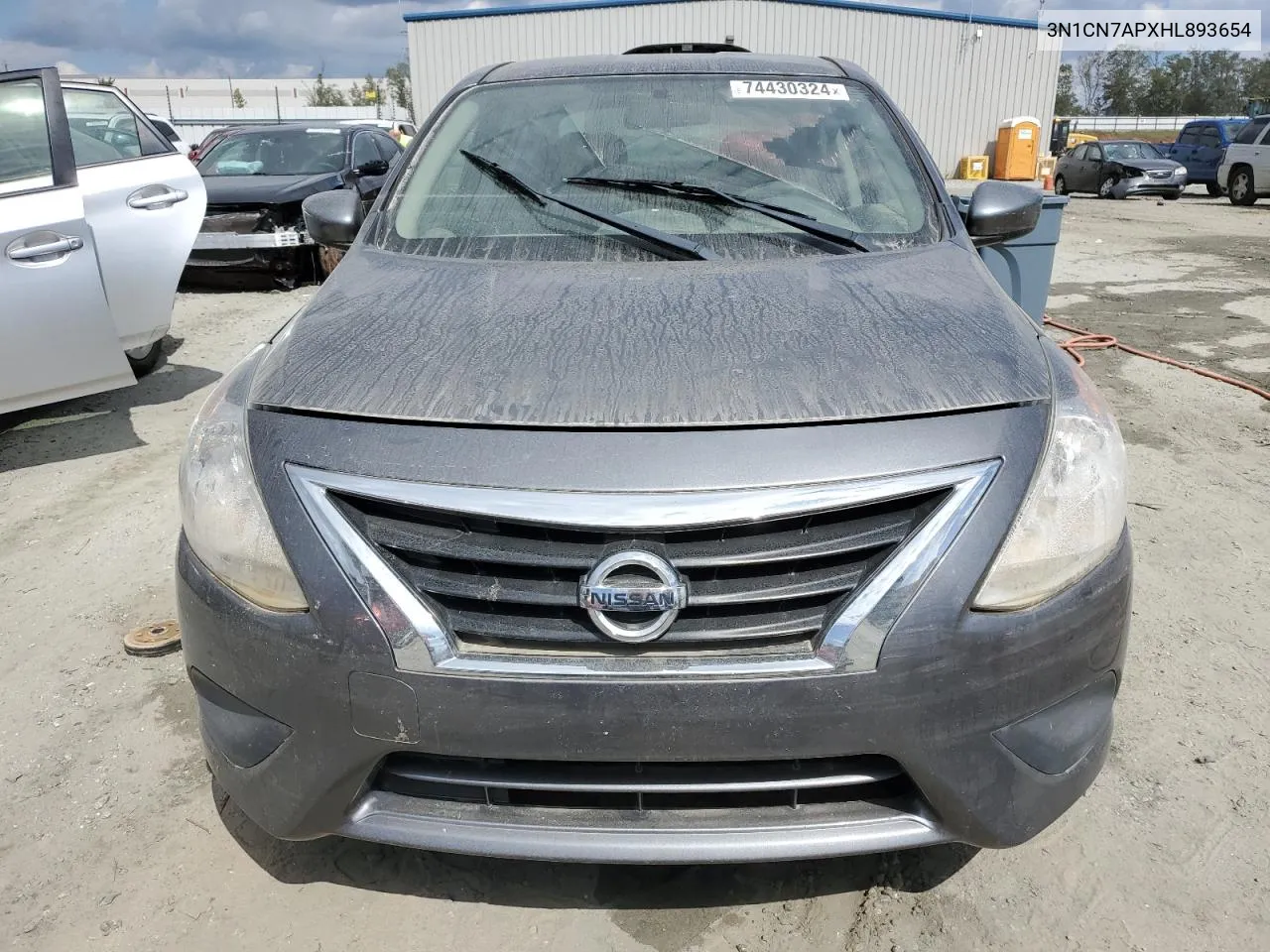 3N1CN7APXHL893654 2017 Nissan Versa S