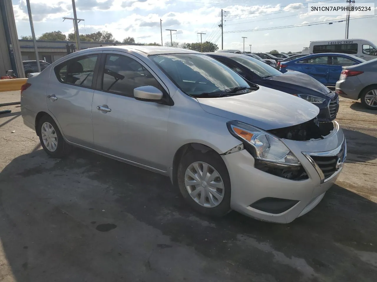 2017 Nissan Versa S VIN: 3N1CN7AP9HL895234 Lot: 74592944