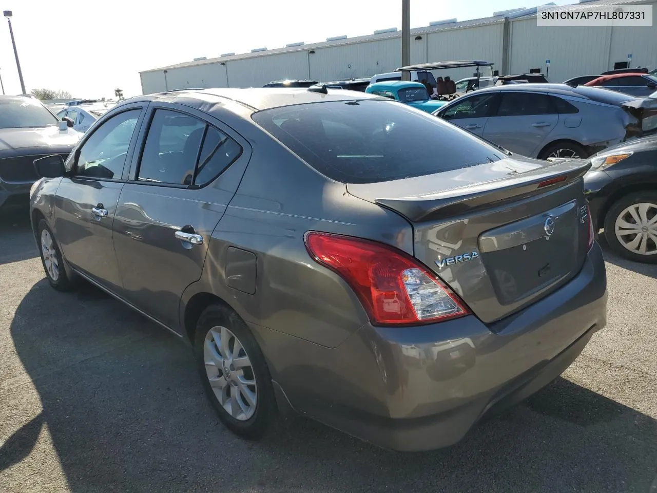 2017 Nissan Versa S VIN: 3N1CN7AP7HL807331 Lot: 74771374