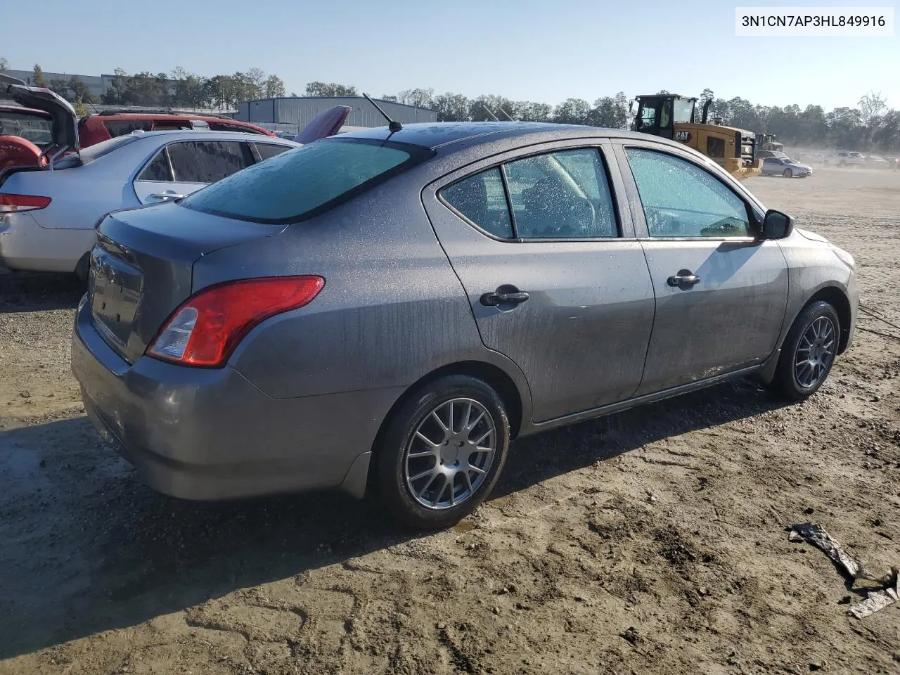 2017 Nissan Versa S VIN: 3N1CN7AP3HL849916 Lot: 74916874