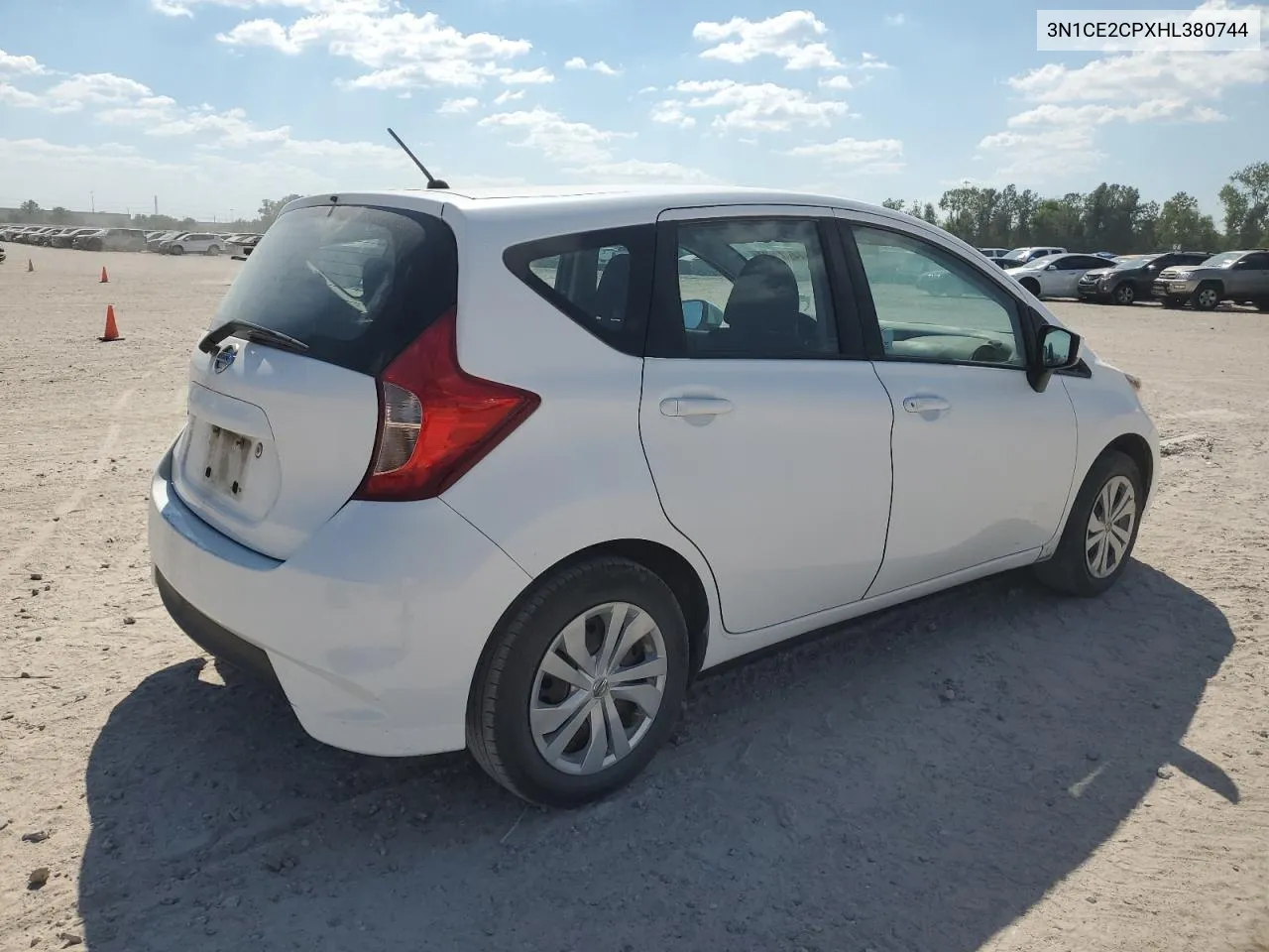 2017 Nissan Versa Note S VIN: 3N1CE2CPXHL380744 Lot: 74932484