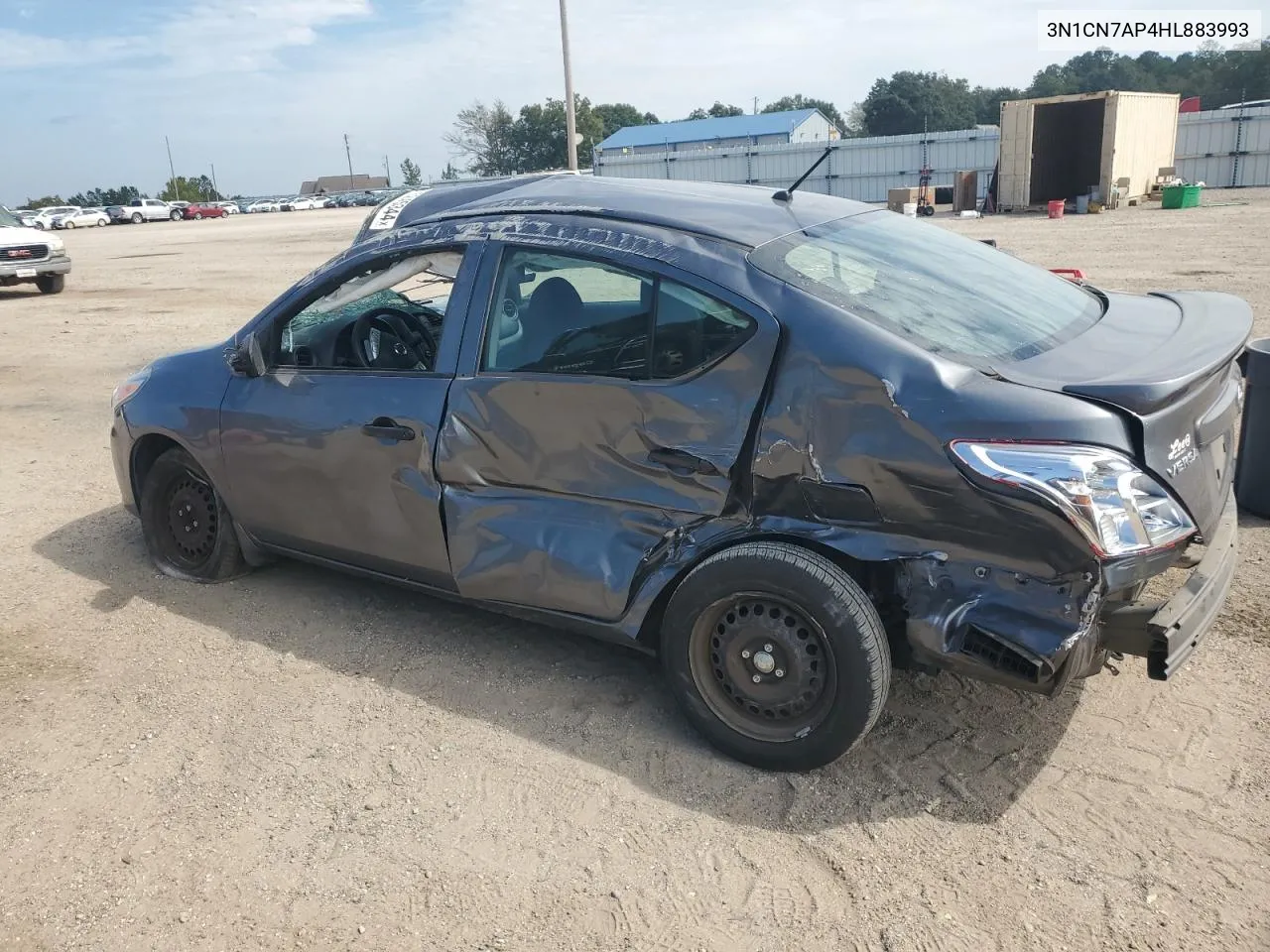 2017 Nissan Versa S VIN: 3N1CN7AP4HL883993 Lot: 75245344