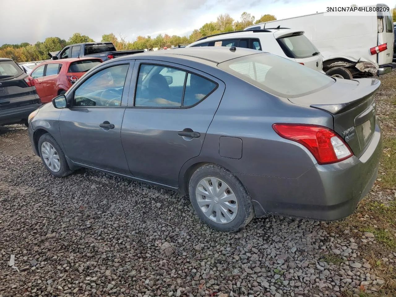 2017 Nissan Versa S VIN: 3N1CN7AP4HL808209 Lot: 75335744