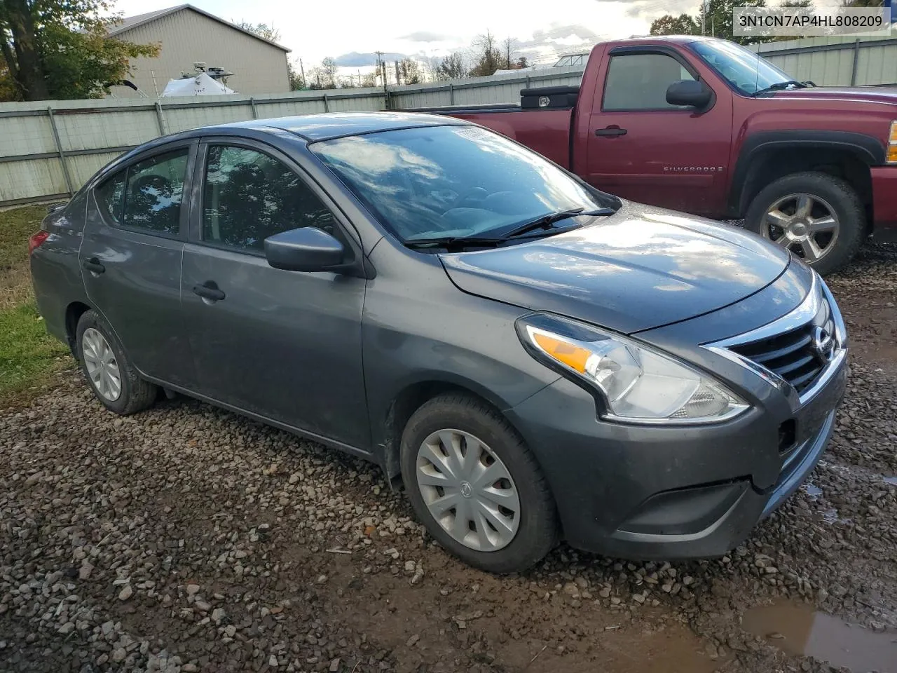 3N1CN7AP4HL808209 2017 Nissan Versa S