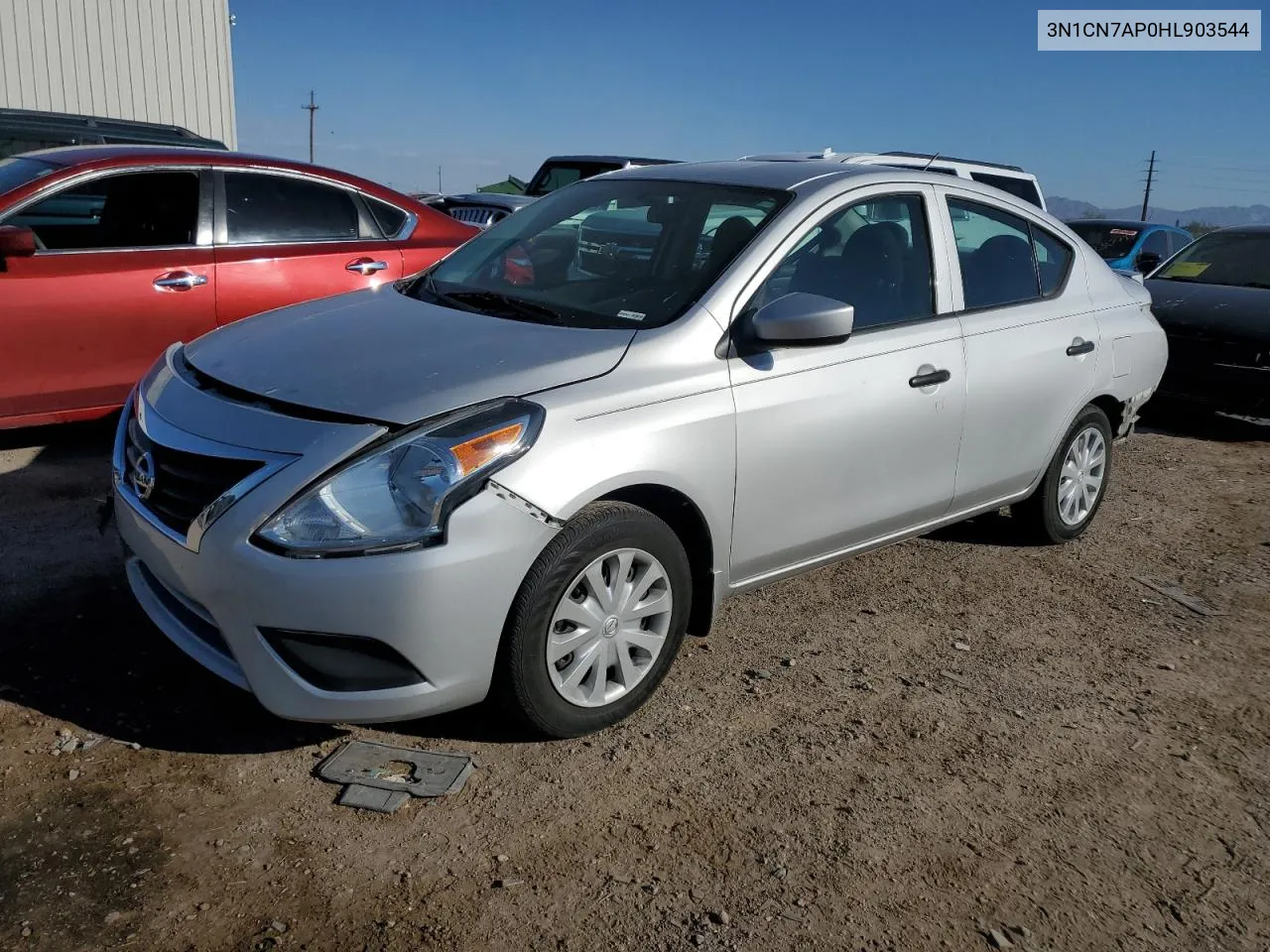 2017 Nissan Versa S VIN: 3N1CN7AP0HL903544 Lot: 75649984