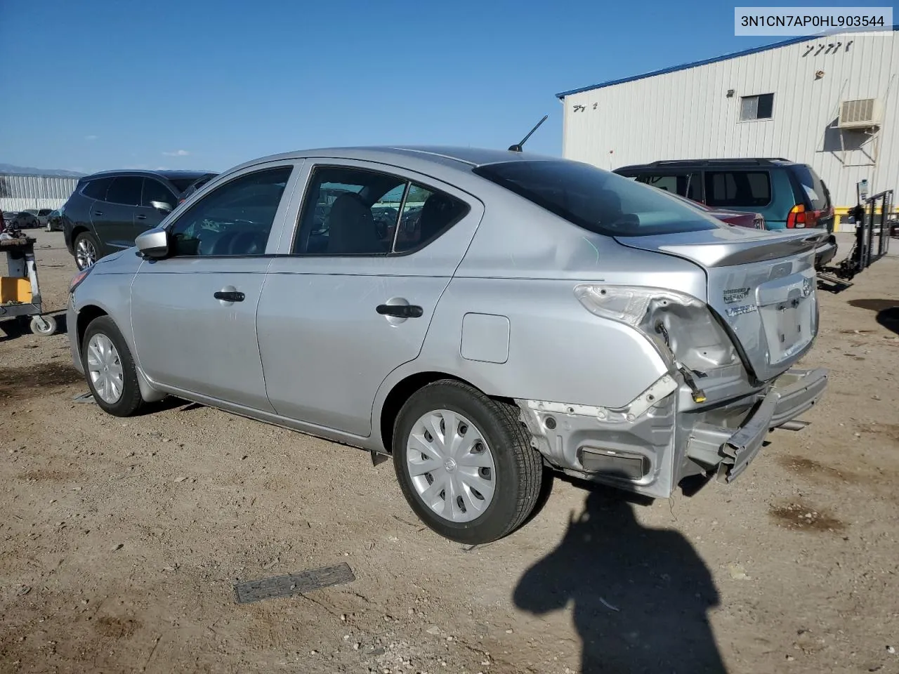 2017 Nissan Versa S VIN: 3N1CN7AP0HL903544 Lot: 75649984