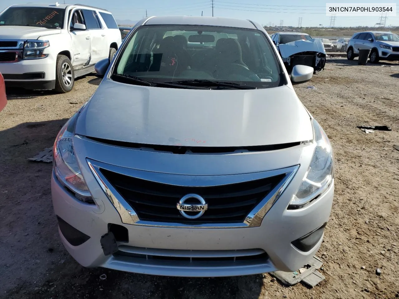 2017 Nissan Versa S VIN: 3N1CN7AP0HL903544 Lot: 75649984