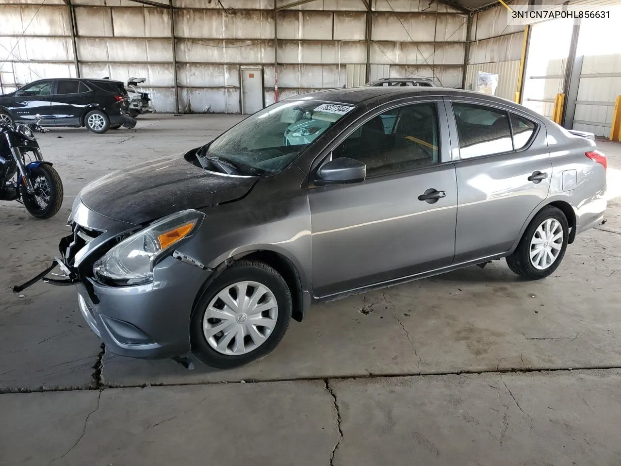 2017 Nissan Versa S VIN: 3N1CN7AP0HL856631 Lot: 76227944