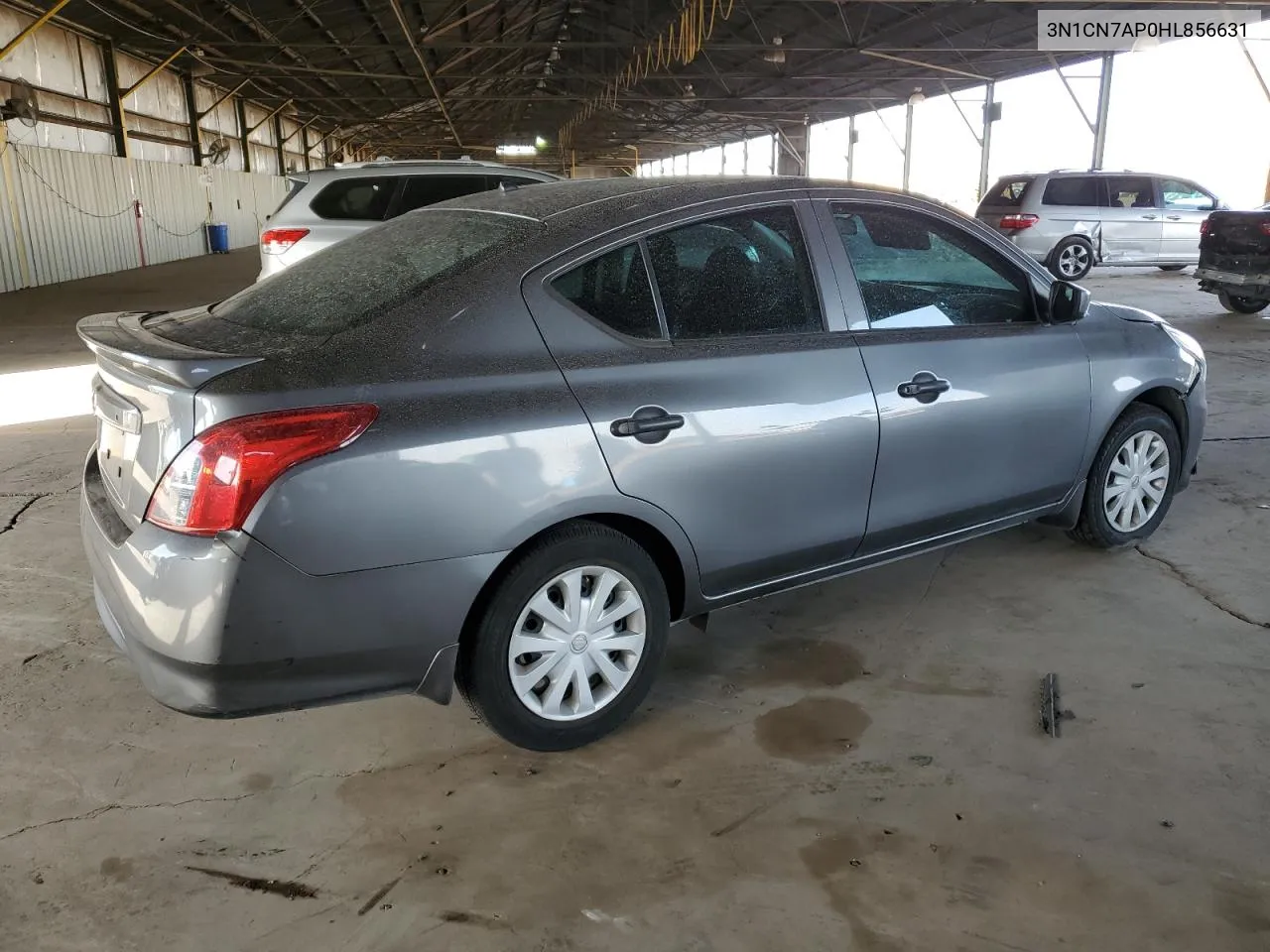 2017 Nissan Versa S VIN: 3N1CN7AP0HL856631 Lot: 76227944