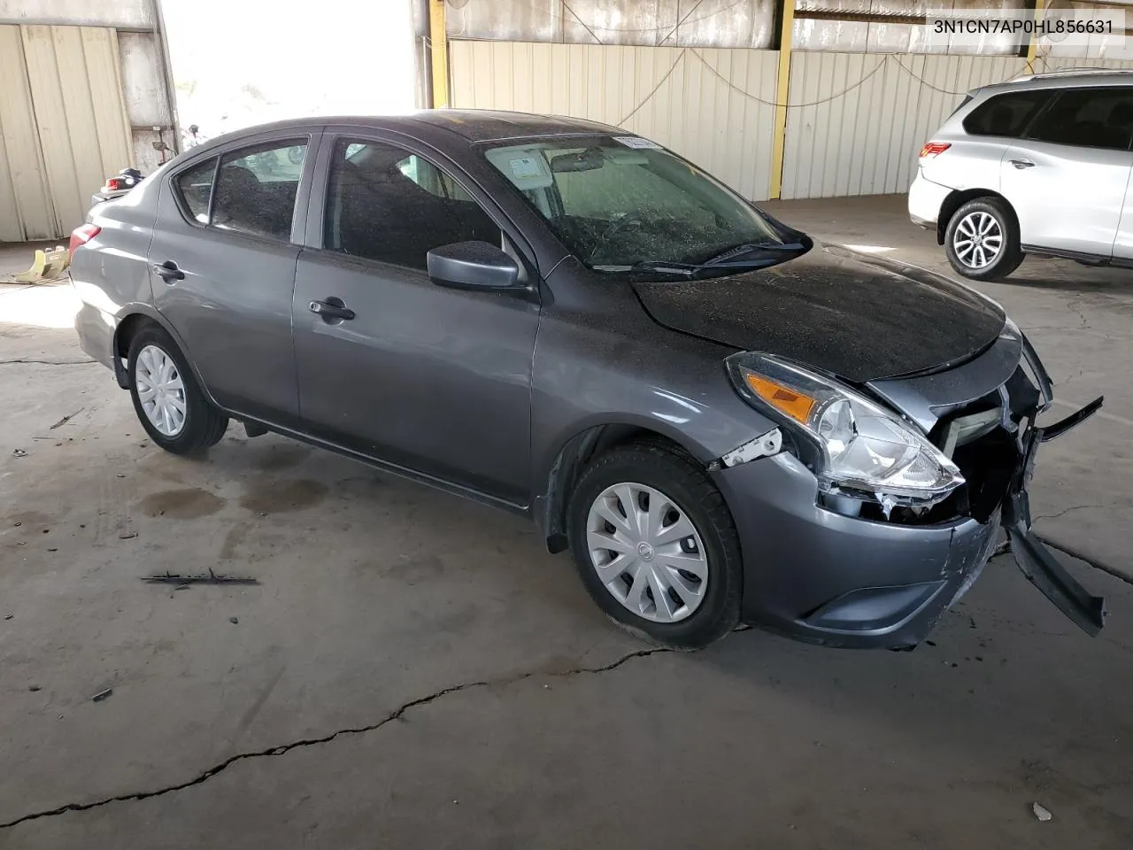 2017 Nissan Versa S VIN: 3N1CN7AP0HL856631 Lot: 76227944