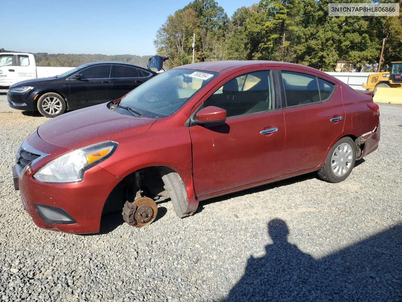 3N1CN7AP8HL806866 2017 Nissan Versa S