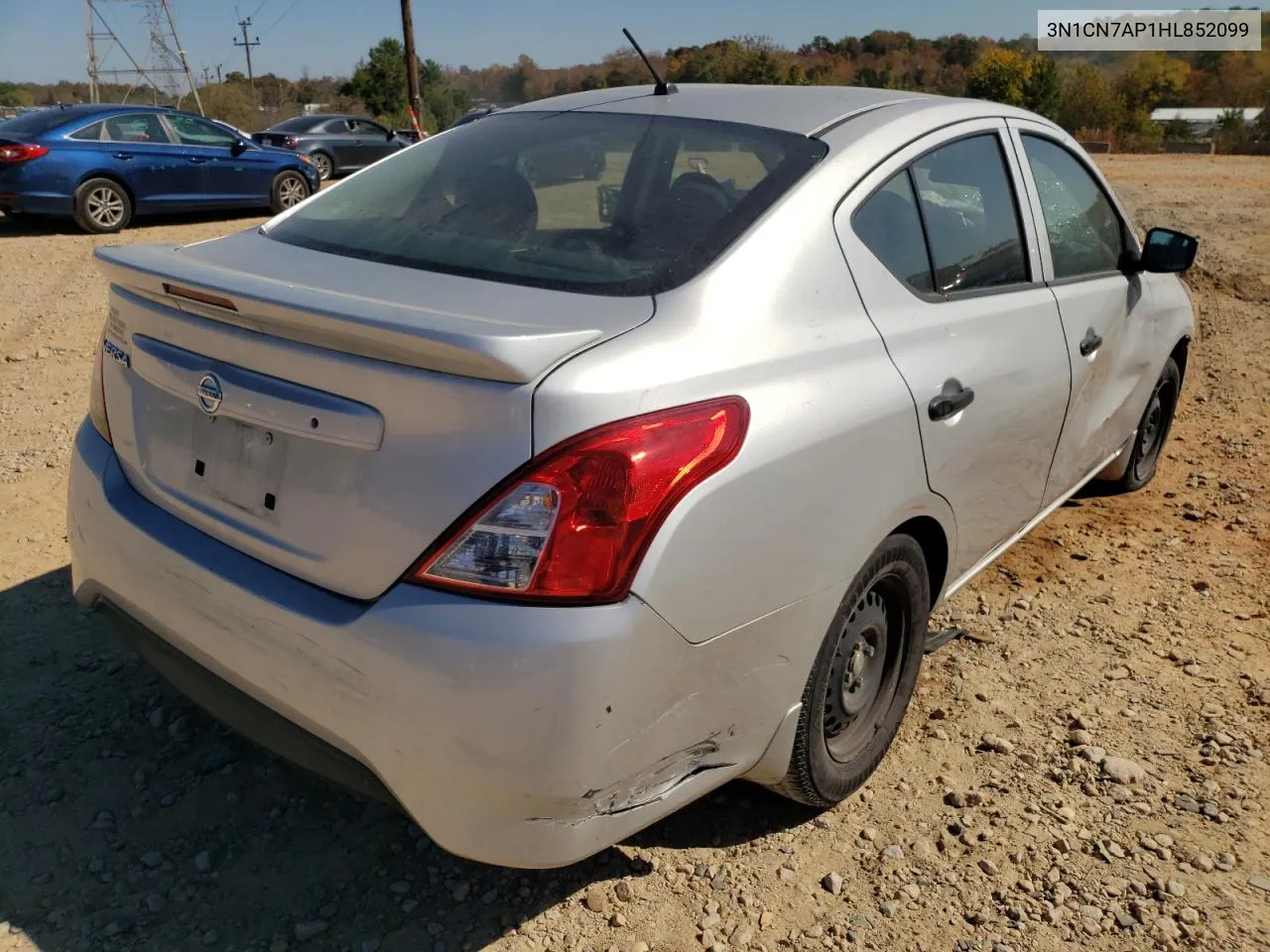 3N1CN7AP1HL852099 2017 Nissan Versa S