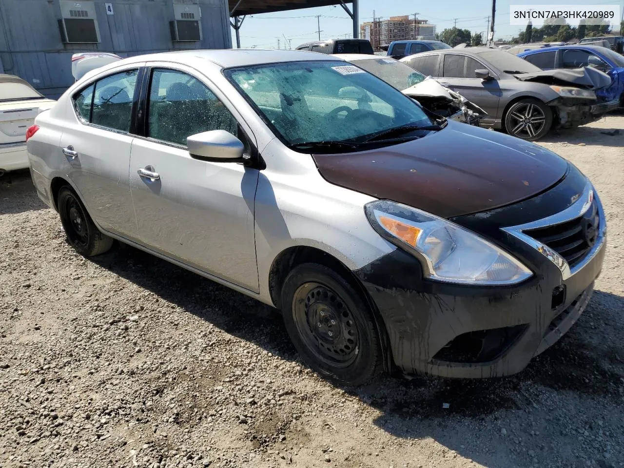 3N1CN7AP3HK420989 2017 Nissan Versa S