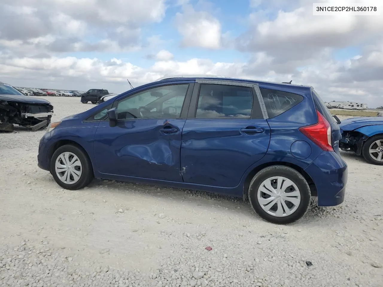 2017 Nissan Versa Note S VIN: 3N1CE2CP2HL360178 Lot: 77608774