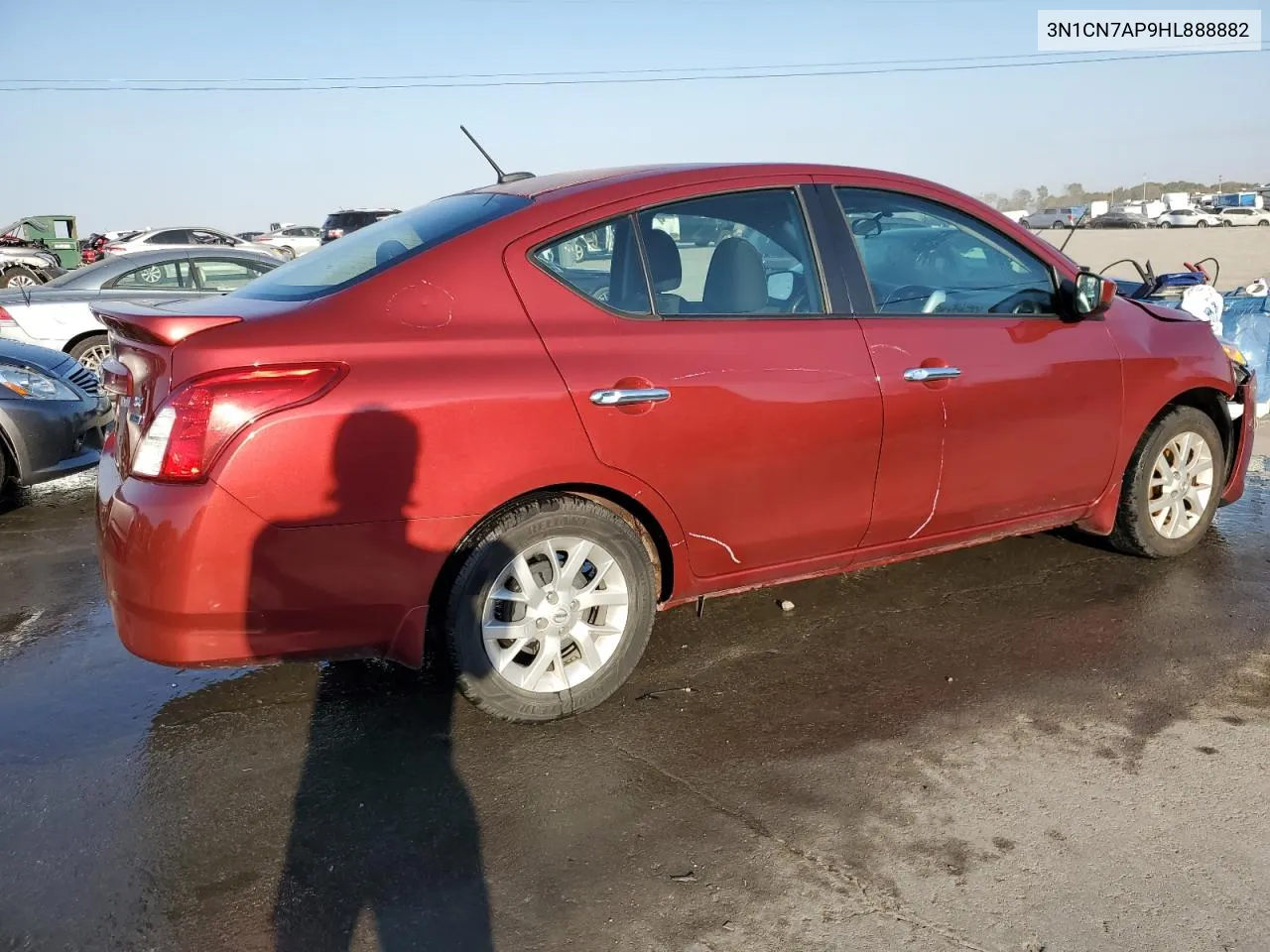 2017 Nissan Versa S VIN: 3N1CN7AP9HL888882 Lot: 77756304