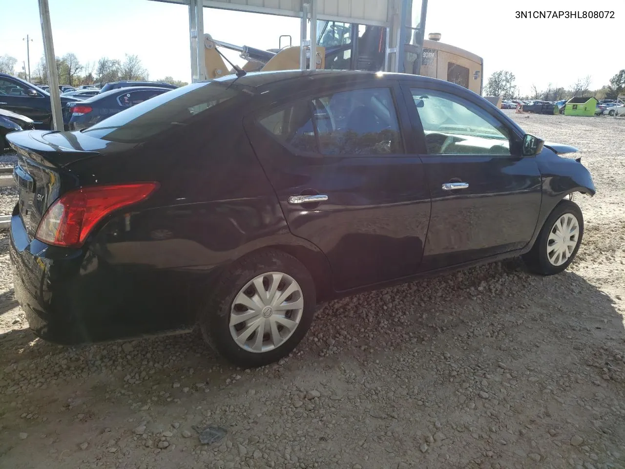 2017 Nissan Versa S VIN: 3N1CN7AP3HL808072 Lot: 77799124