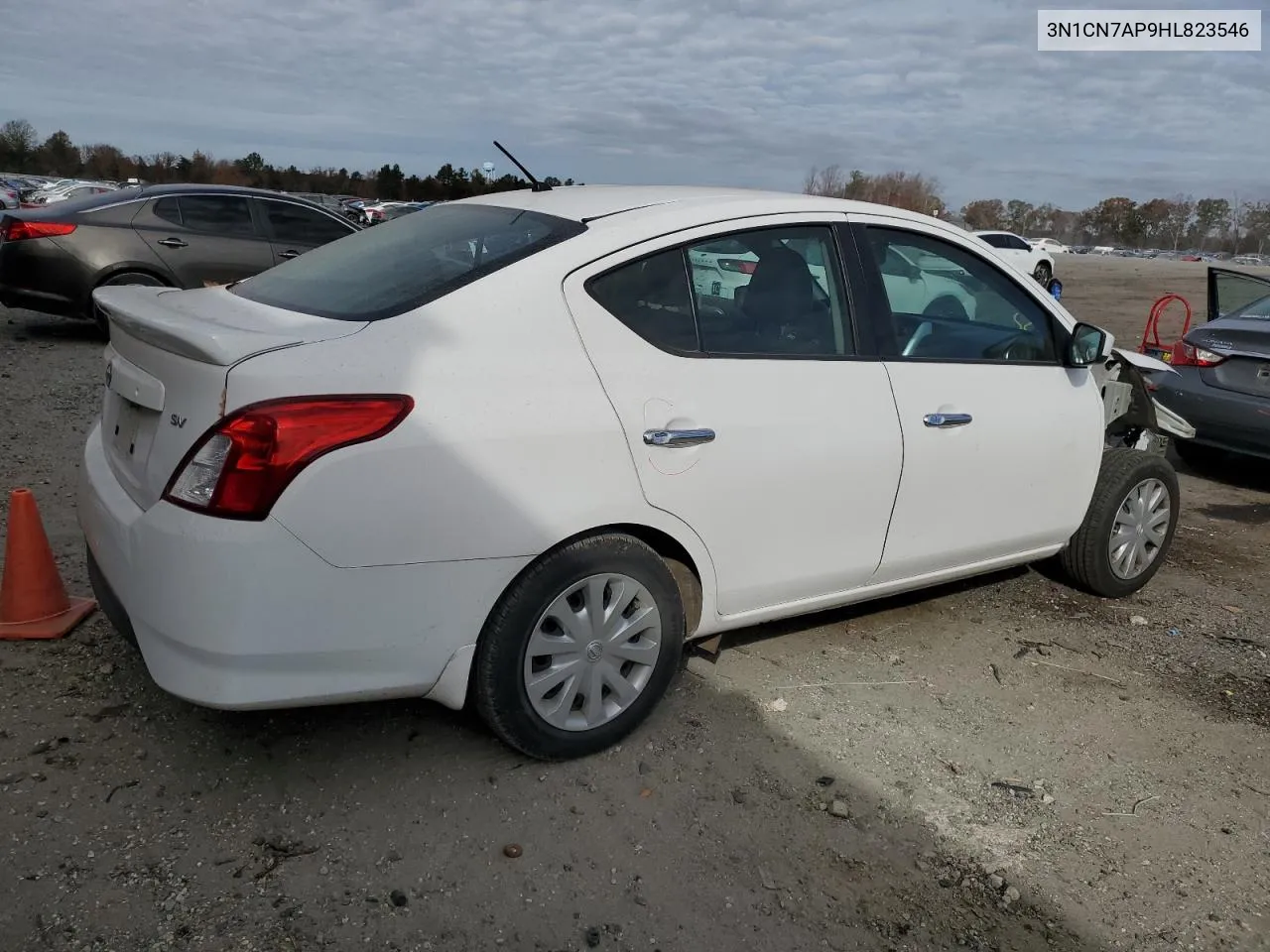 2017 Nissan Versa S VIN: 3N1CN7AP9HL823546 Lot: 78191574