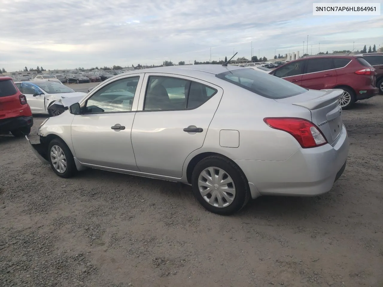 2017 Nissan Versa S VIN: 3N1CN7AP6HL864961 Lot: 78533374