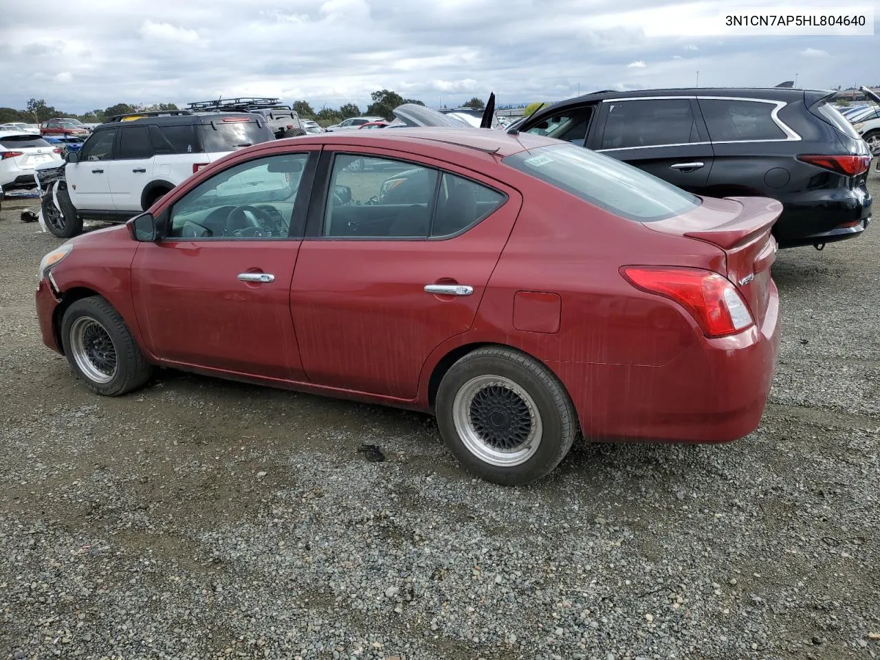 2017 Nissan Versa S VIN: 3N1CN7AP5HL804640 Lot: 78953854