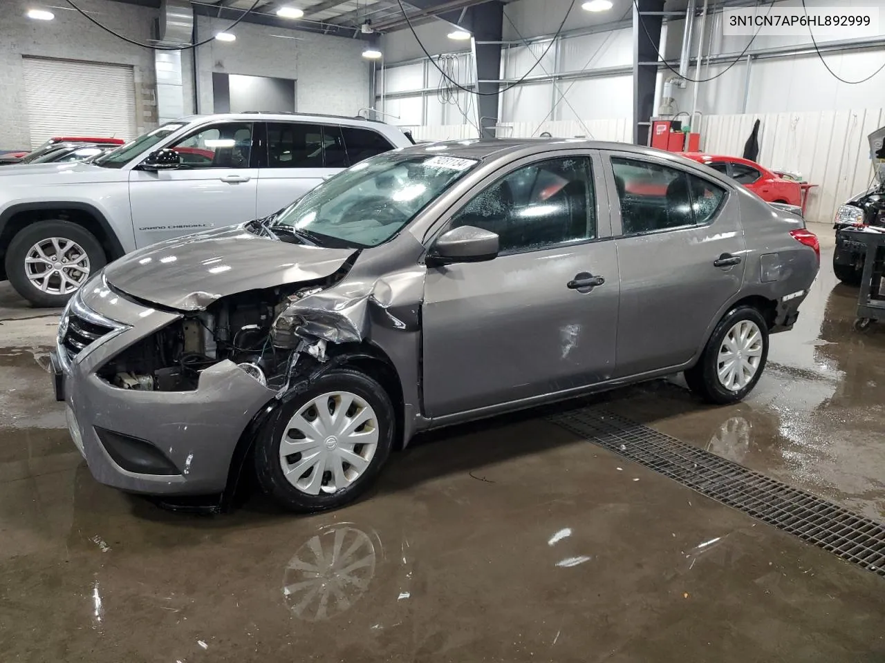 2017 Nissan Versa S VIN: 3N1CN7AP6HL892999 Lot: 79281134