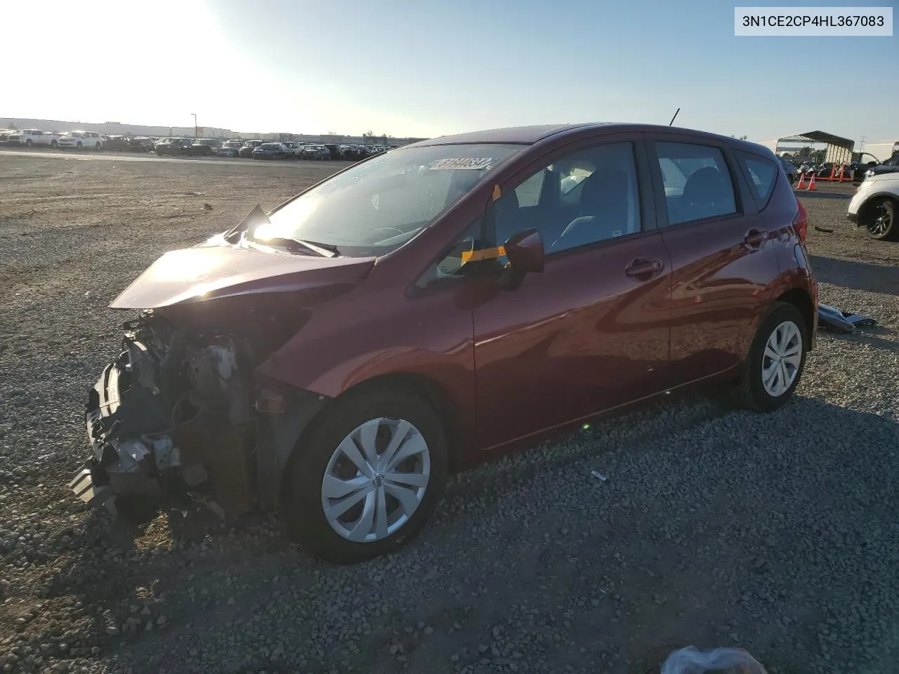 2017 Nissan Versa Note S VIN: 3N1CE2CP4HL367083 Lot: 81644634